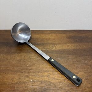 Vintage Flint Arrowhead Stainless Spouted Soup Ladle 11.5" Kitchen Utensil USA